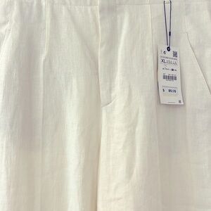 NWT ZARA TALL WIDE-LEG DRESS PANTS WORK TROUSERS /POCKETS. SIZE EXTRA LARGE XL